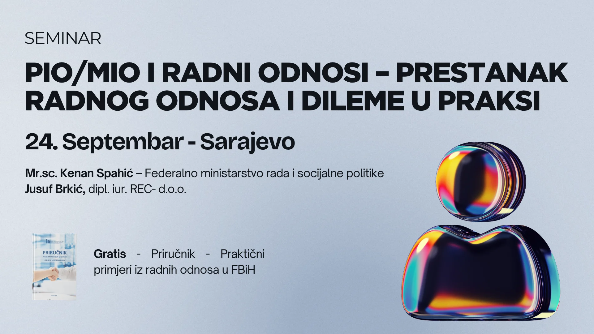 Seminar - Radni odnosi FBiH - Septembar