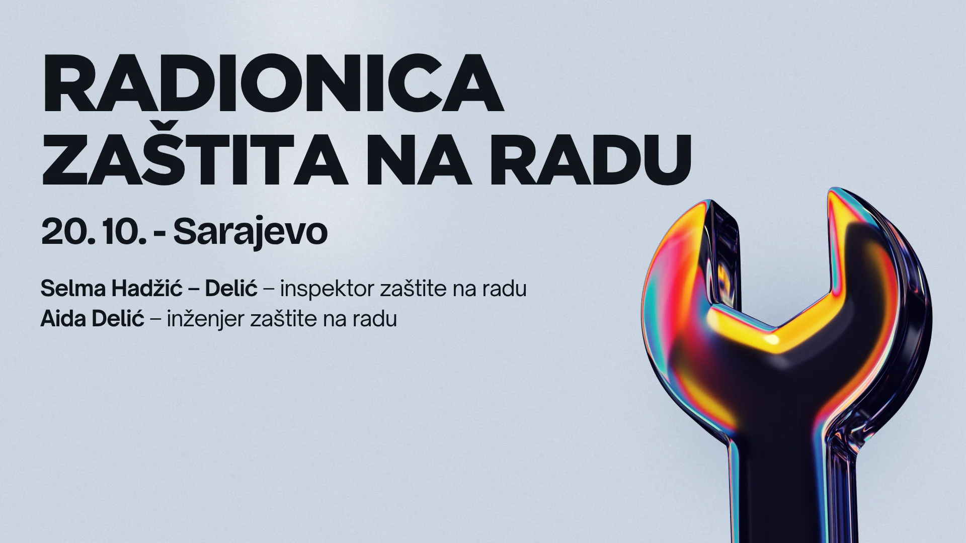 Radionica – Zaštita na radu – Sarajevo, 20. 10. 2026.