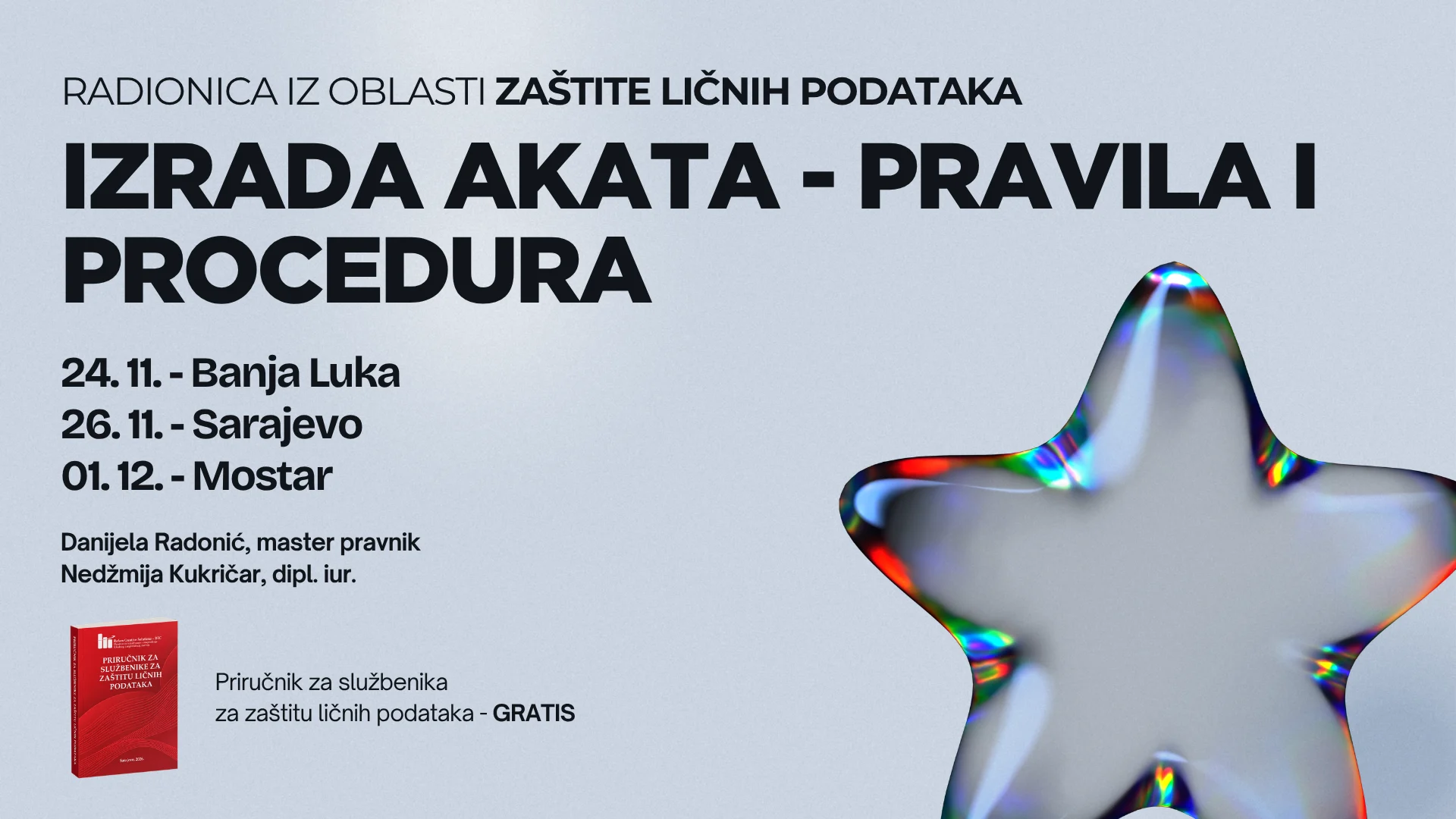 radionica zaštita ličnih podataka
