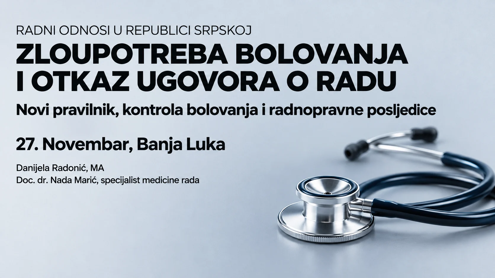 seminar radni odnosi RS Novembar 2026